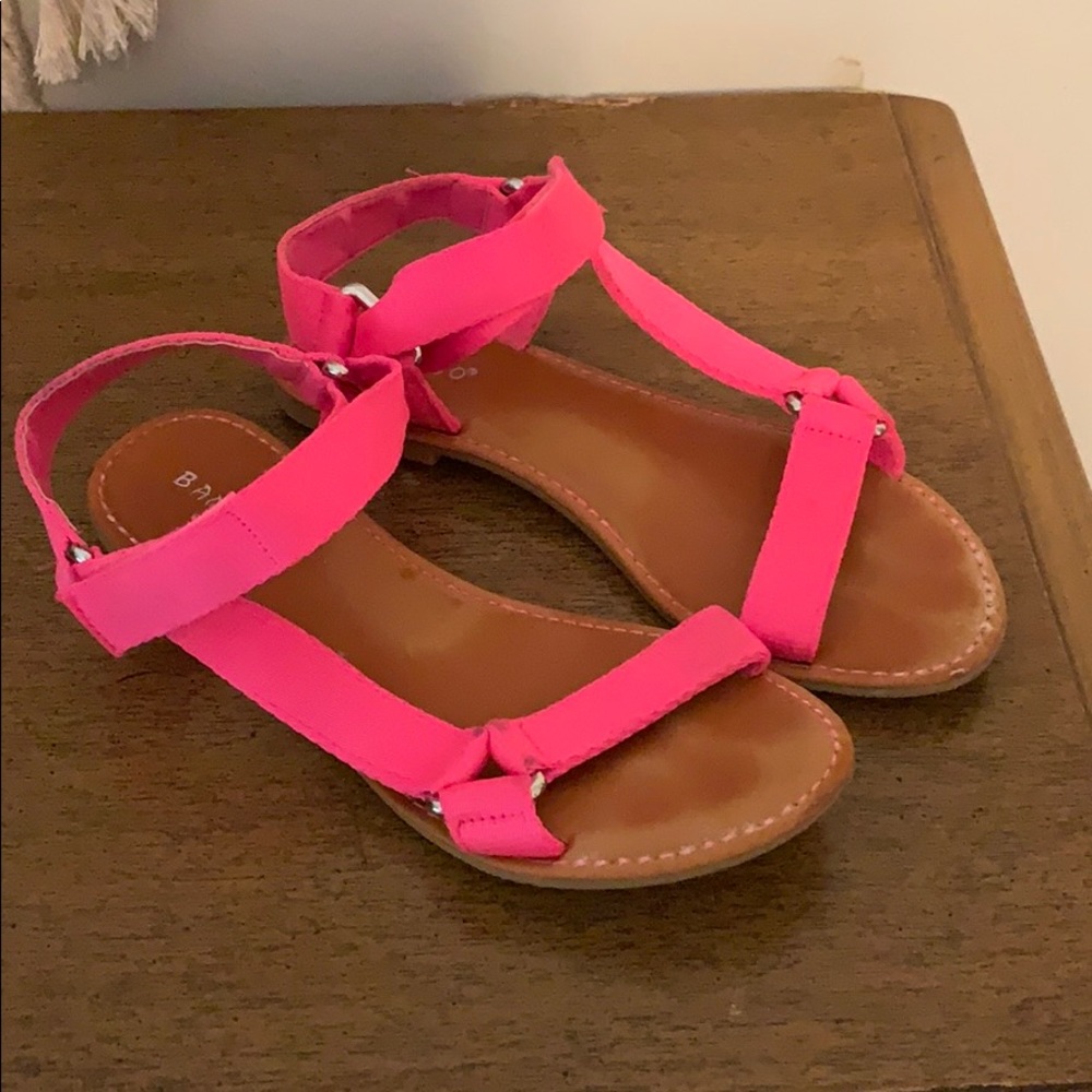 Pink sandals